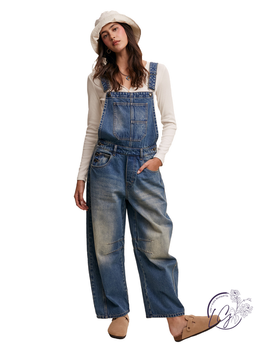 Stonepath Barrel Jean Overalls