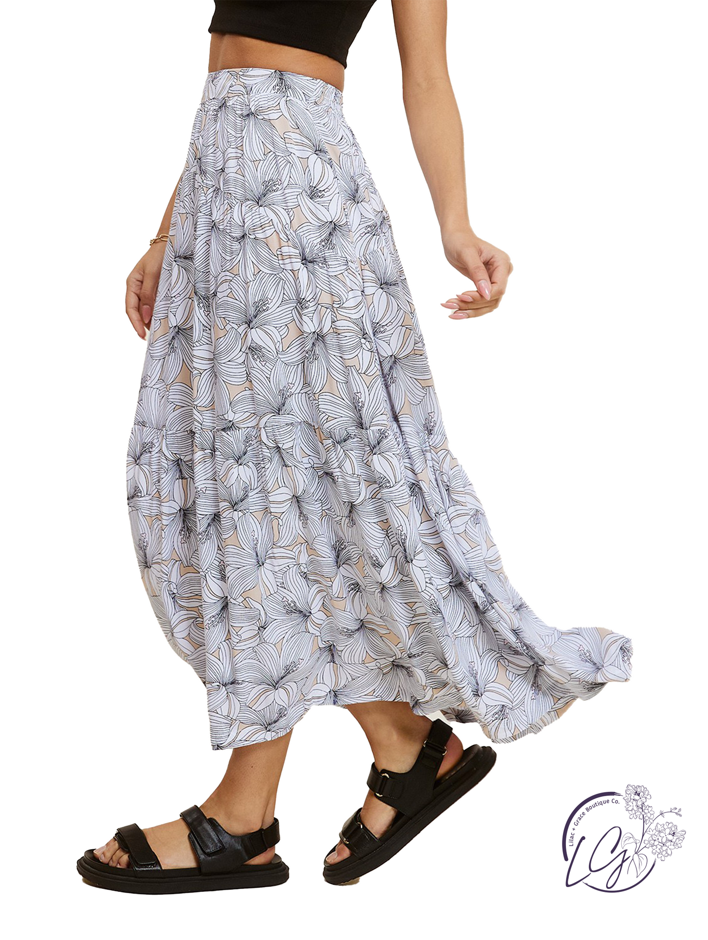 Celestial Drift Graceflow Skirt