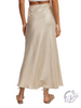 Moonlit Satin Flow Skirt