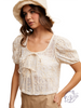 Lacehaven Puff Sleeve Blouse