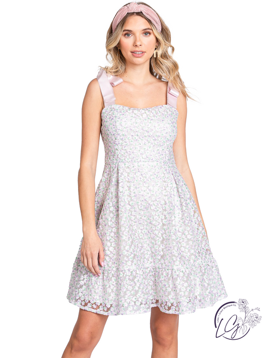 Romance In The Breeze Mini Dress