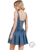 Indigo Swing Mini Sundress