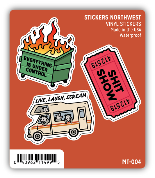 Snarky Trio Sticker Pack