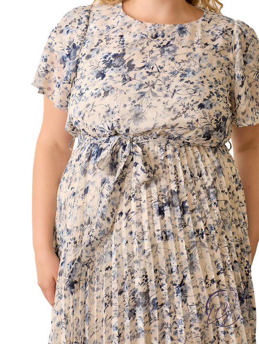 Curvy Chilly Mornings Fade Dress