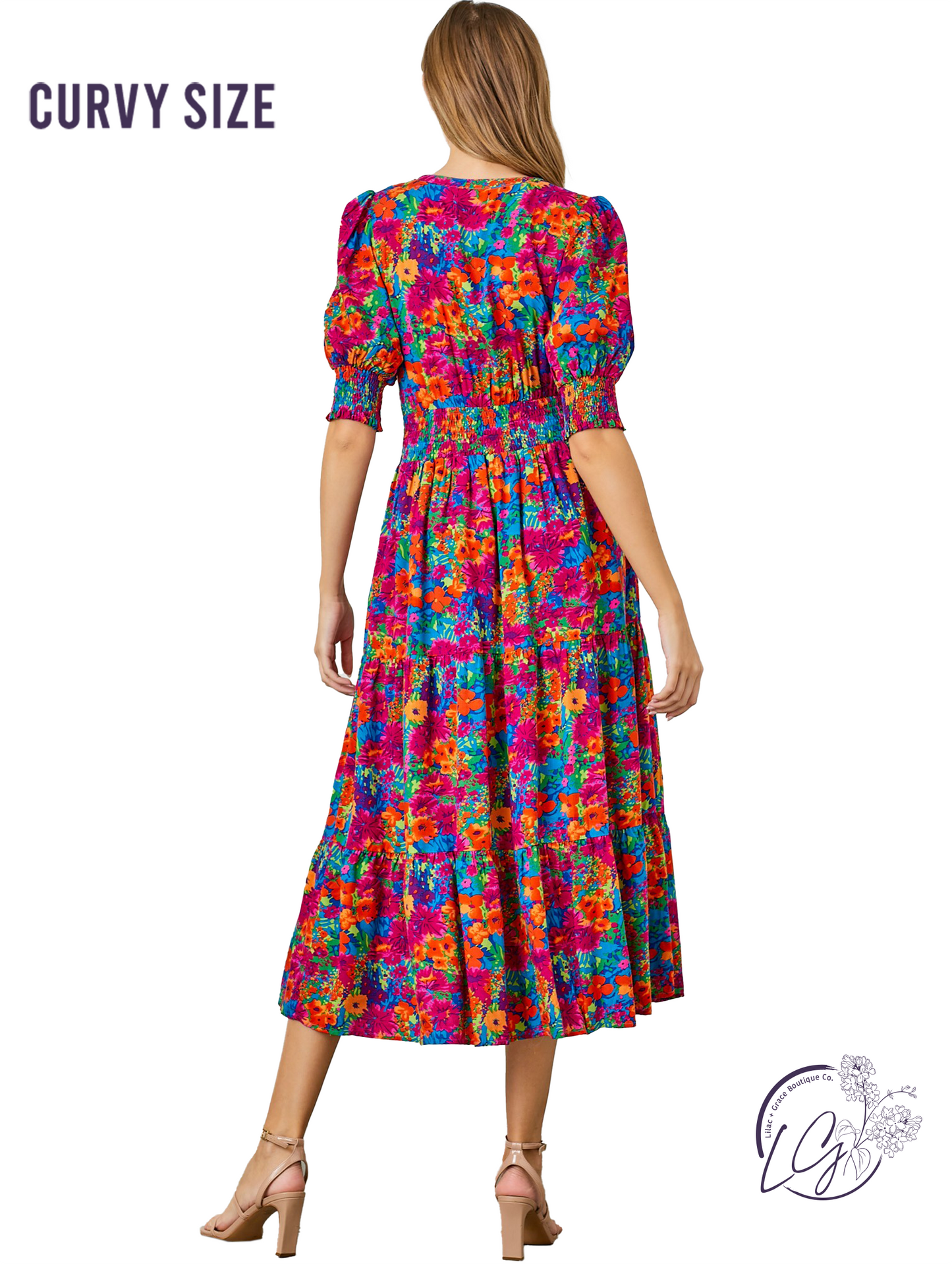 Curvy Overflow With Joy Dress