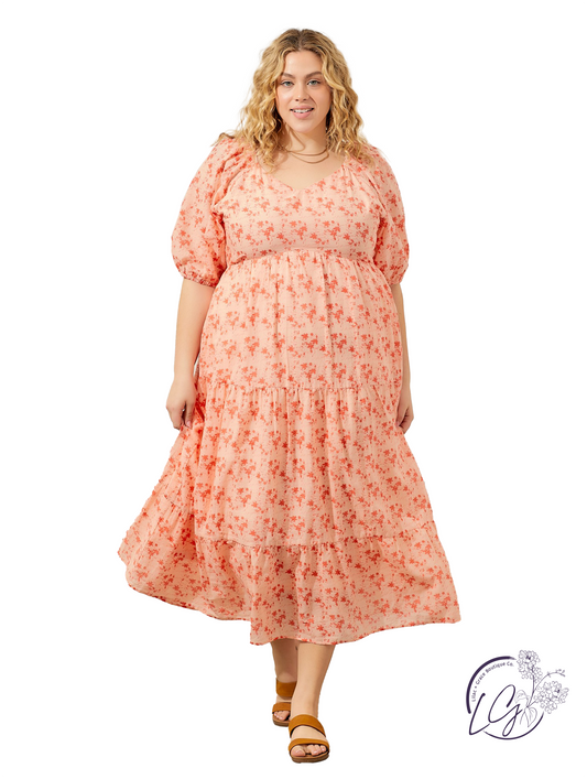 Curvy Sweetness Lingers Close Dress