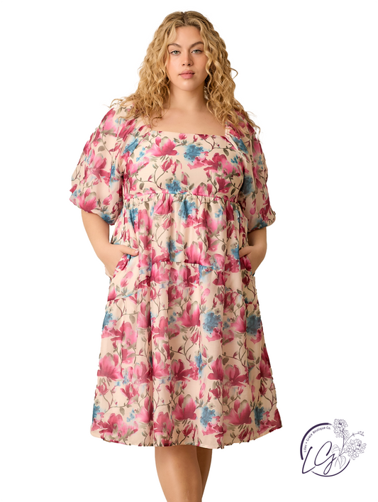 Curvy Colors Rise Dress