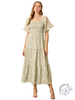 Woven In Morning Maxi Dress