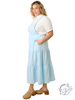 Curvy Sunday Layers Overall Dress