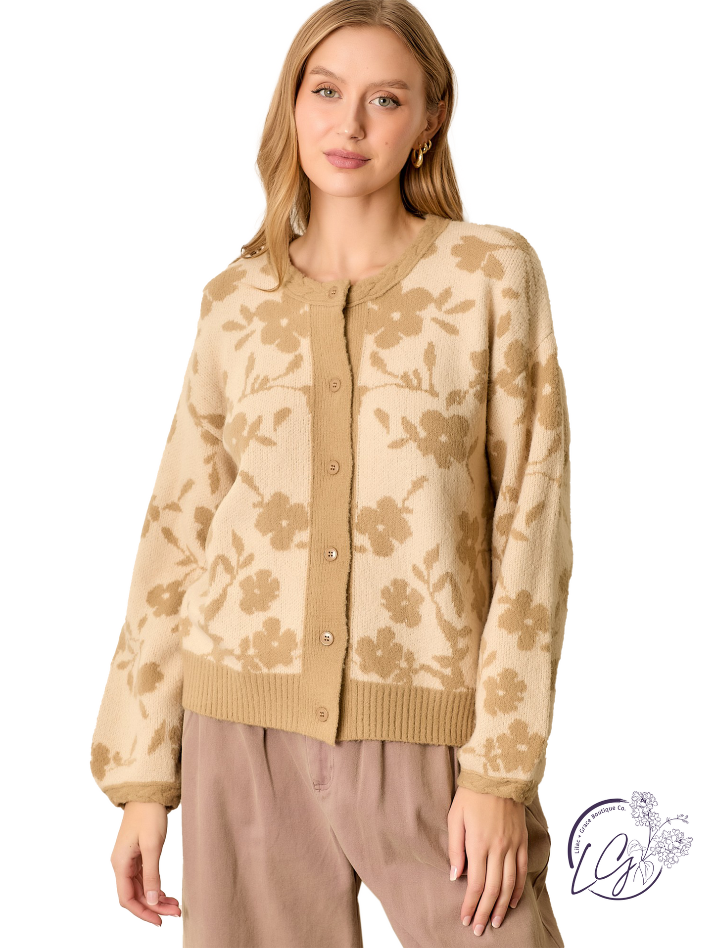 Ceramics Speak Softly Sweater Cardigan