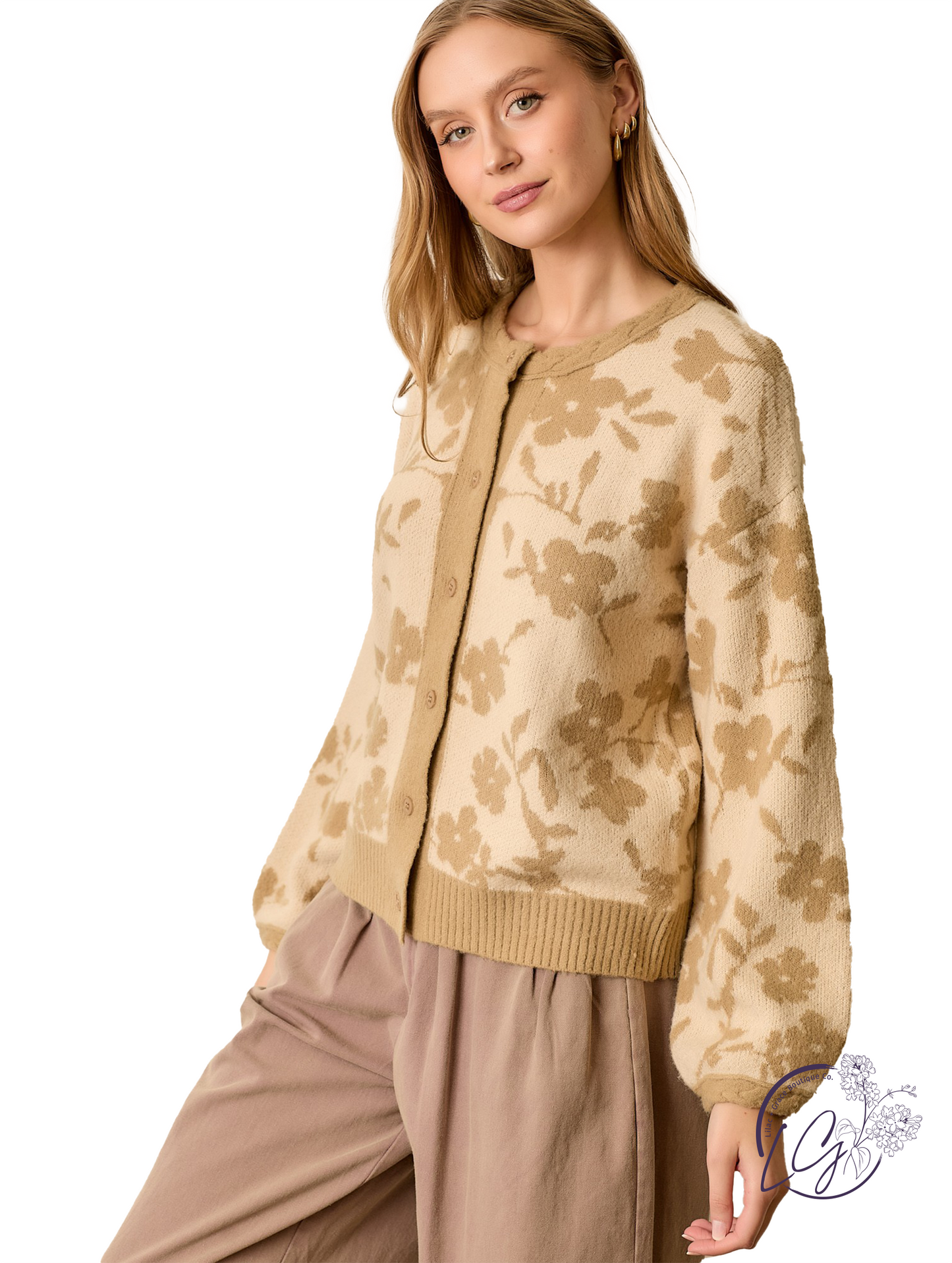 Ceramics Speak Softly Sweater Cardigan