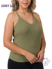 Curvy FitZone Ribbed Top