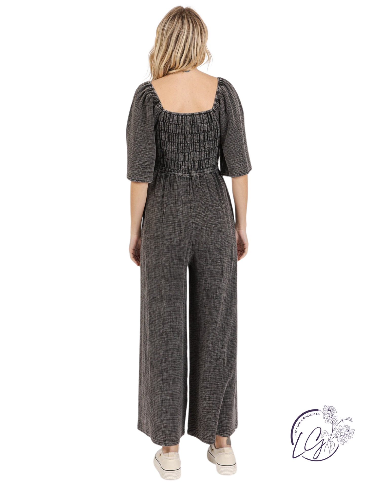 Stone Washed Jumpsuit