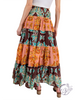 Windswept Rhythm Tiered Maxi Skirt