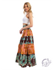 Windswept Rhythm Tiered Maxi Skirt