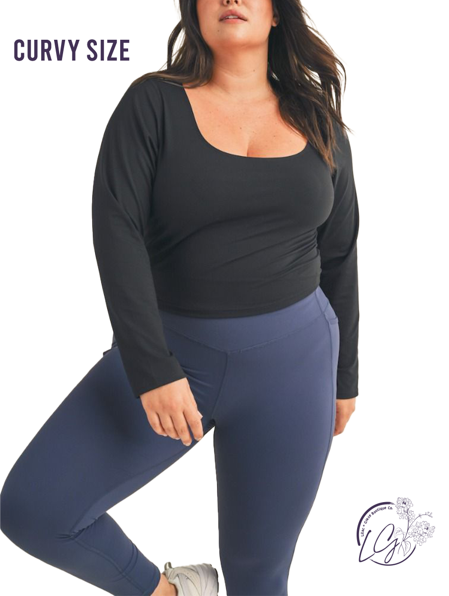 Curvy Sculpted Silhouette Top