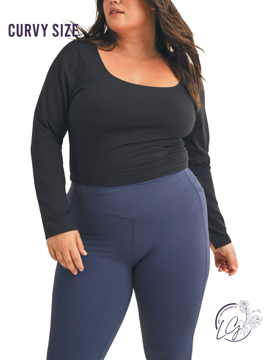 Curvy Sculpted Silhouette Top