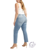 Curvy Billie High Rise Straight Leg Jeans by Silver Jeans