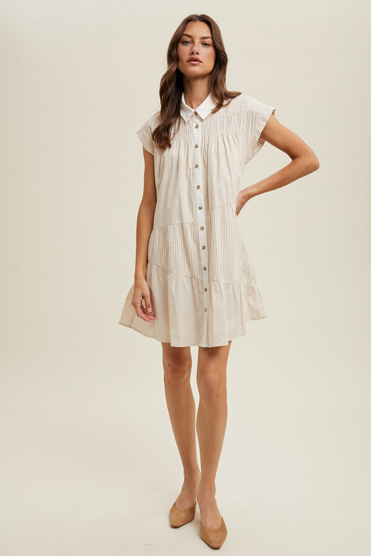 Joyful Stripe Dress