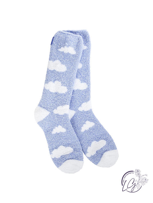 Cozy Cloud Crew Socks
