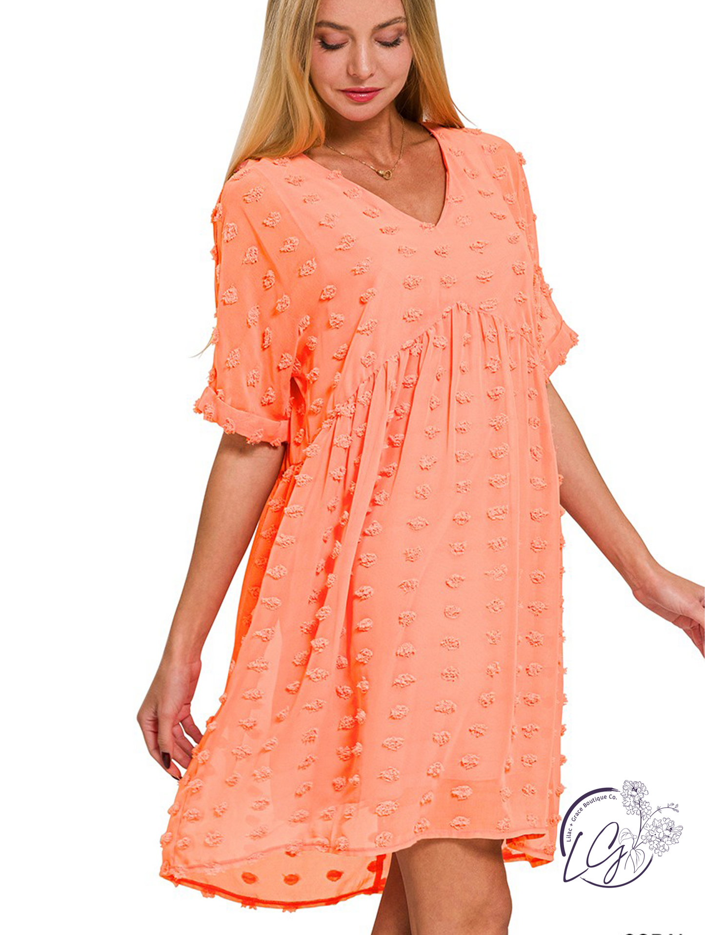 Cloud Kiss Babydoll Dress