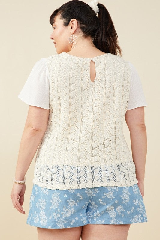Curvy Twist & Texture Top