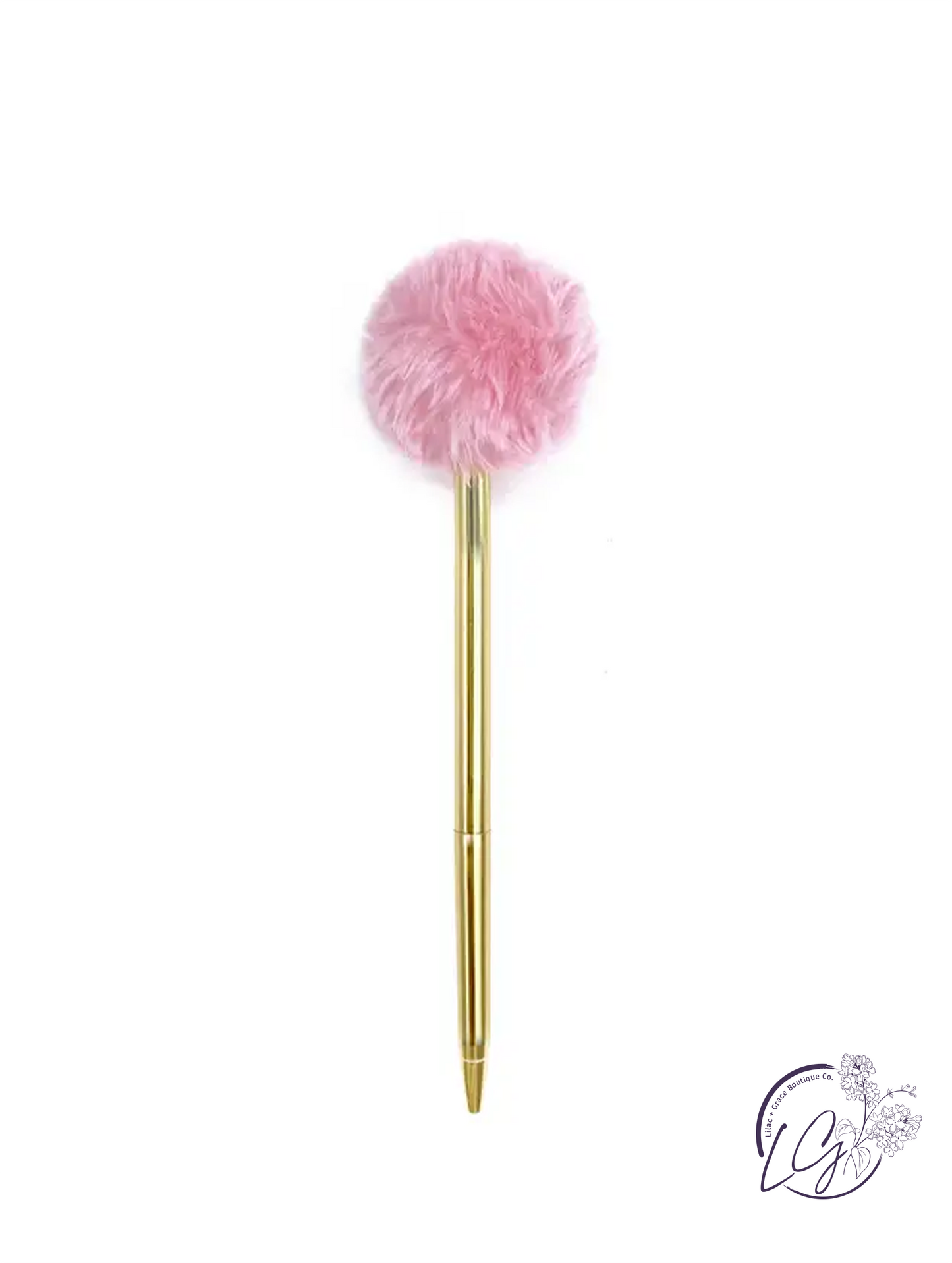 Pom Pom Metal Pen