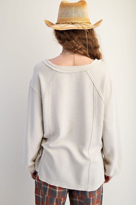 Sunlit Thread Top