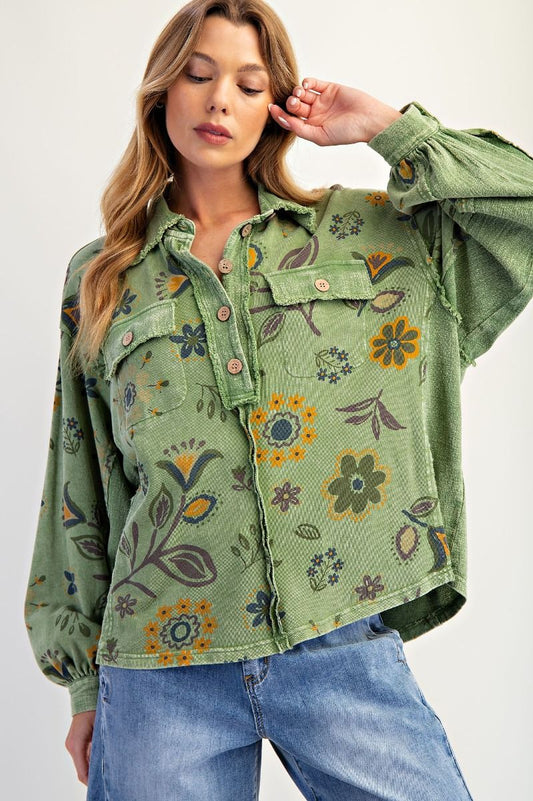 Sunny Meadow Pullover