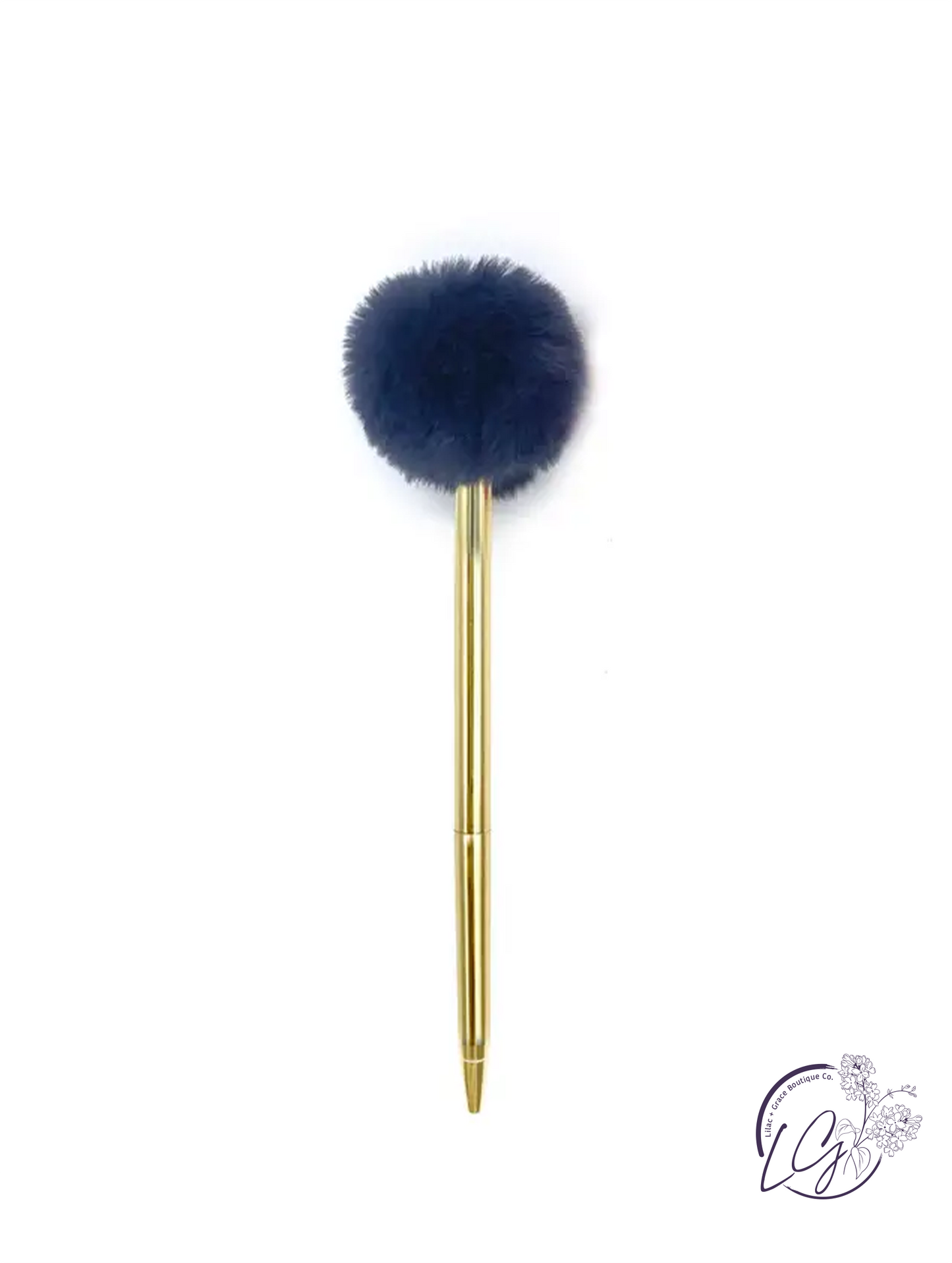 Pom Pom Metal Pen