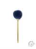 Pom Pom Metal Pen