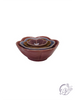 Flower Stoneware Bowl Set