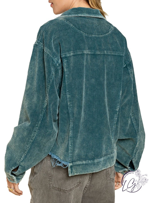 Just Being Me Corduroy Jacket