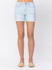Curvy Lauren High-Rise Cut Off Shorts by Judy Blue
