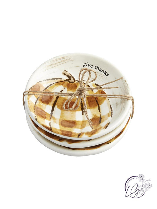 PUMPKIN DIPPING DISH