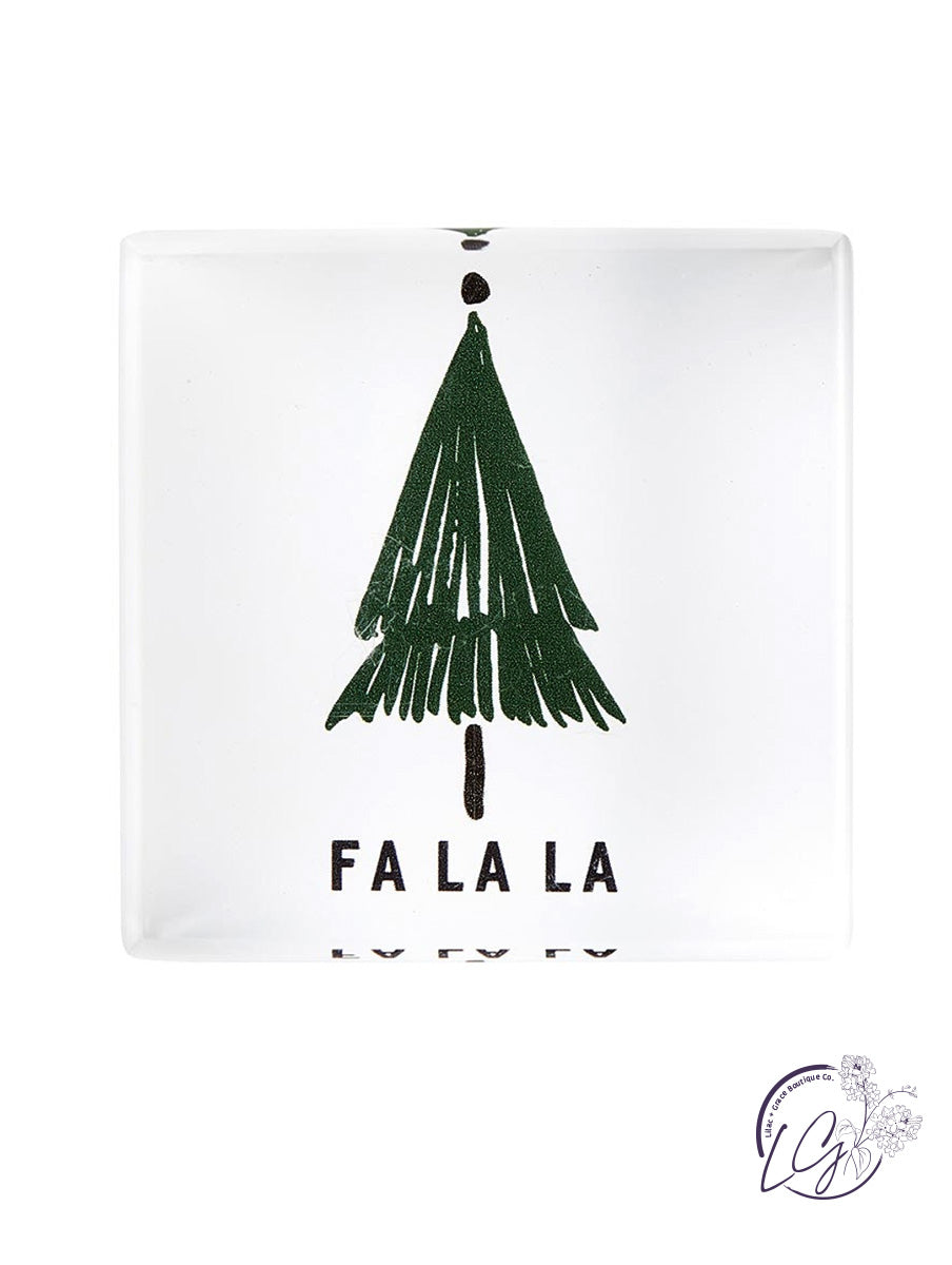 Lucite Holiday Blocks