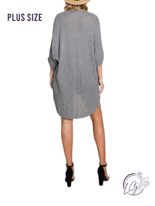 Curvy Light Weight Cardigan