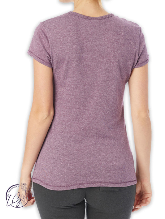 Signature Basic Tee in Vintage Iris
