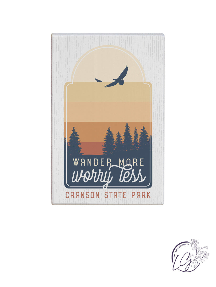 Decorative Blocks with Sayings 5.25"X3.5"