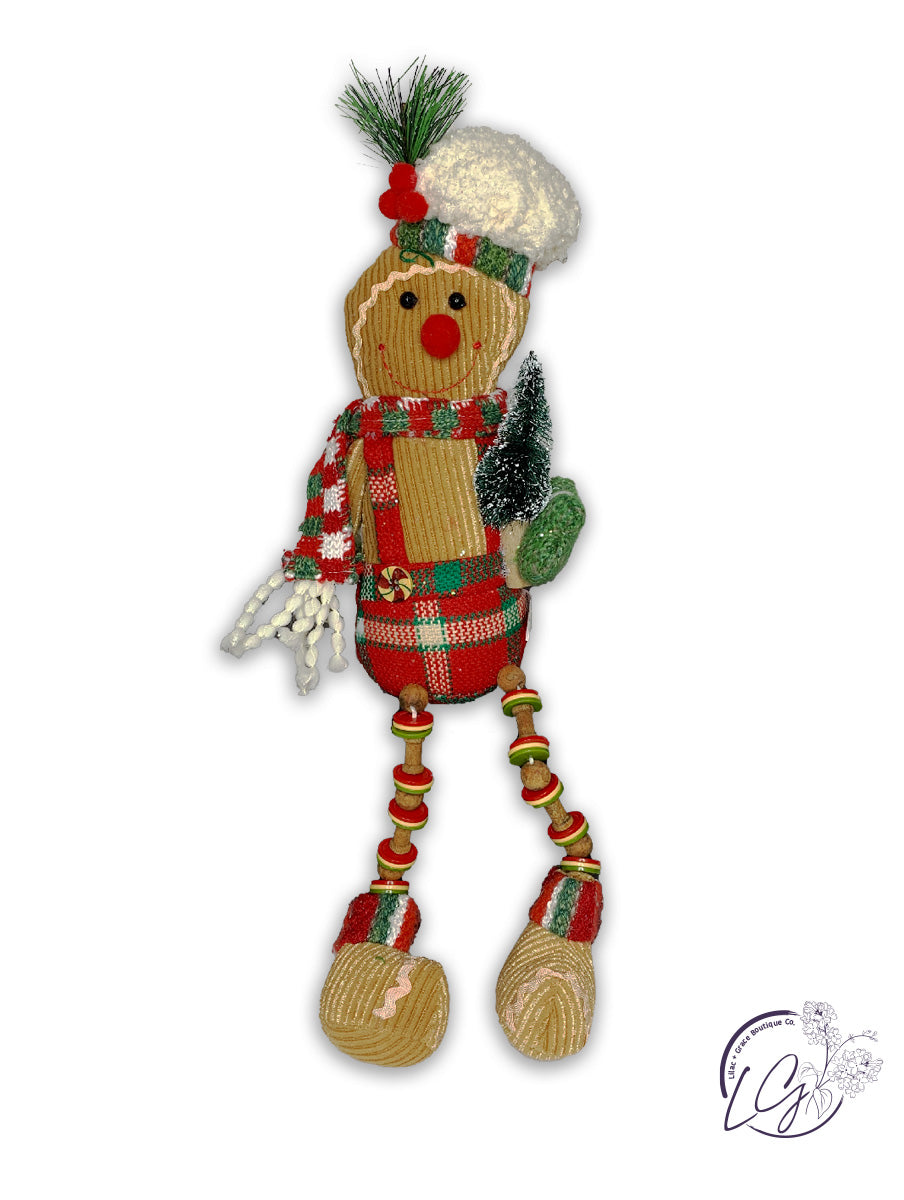 Sparkle Pastry Gingerbread Button