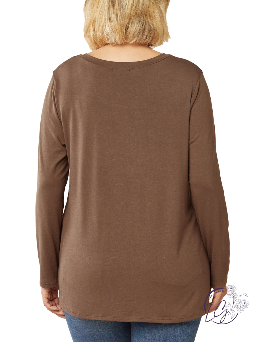 Curvy Instant Connection Basic Long Sleeve