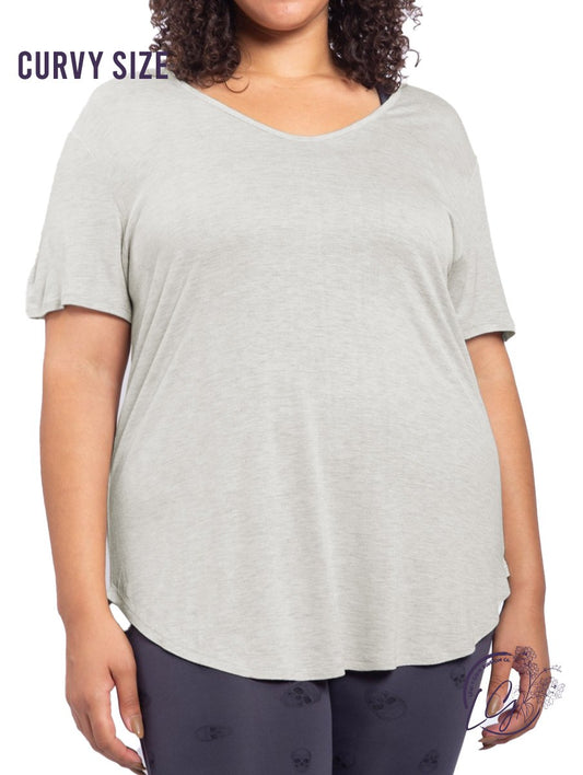 Curvy Essential Wave Side Top
