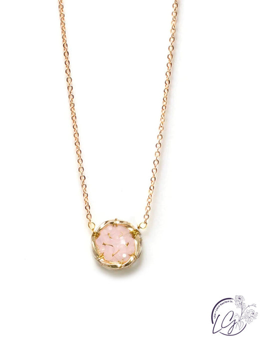 Woven Circle Necklace