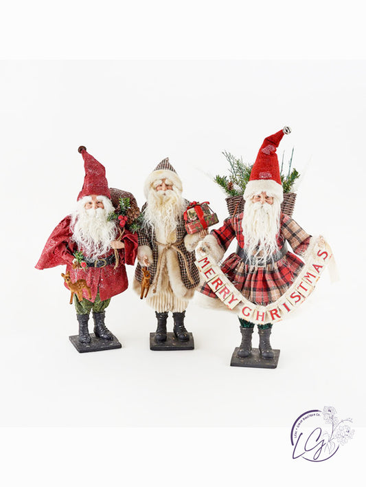 Santa Figurines