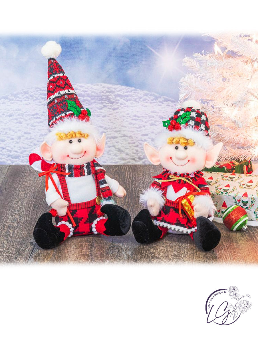 Eddie & Eva Elf Sitter