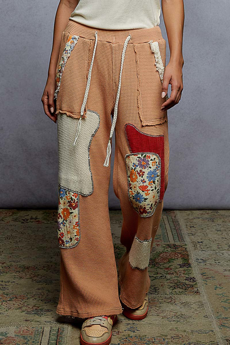 Rustic Patch Pants