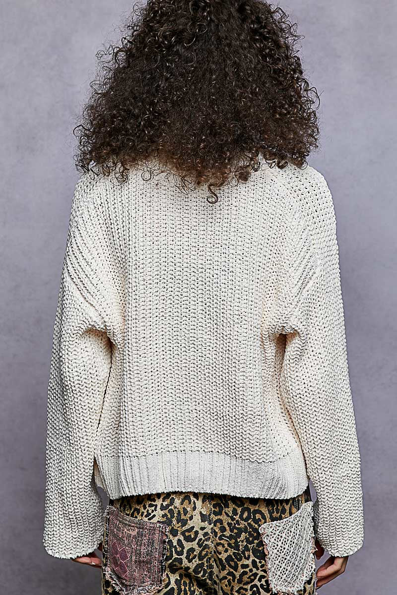 Petal Knit Cradigan