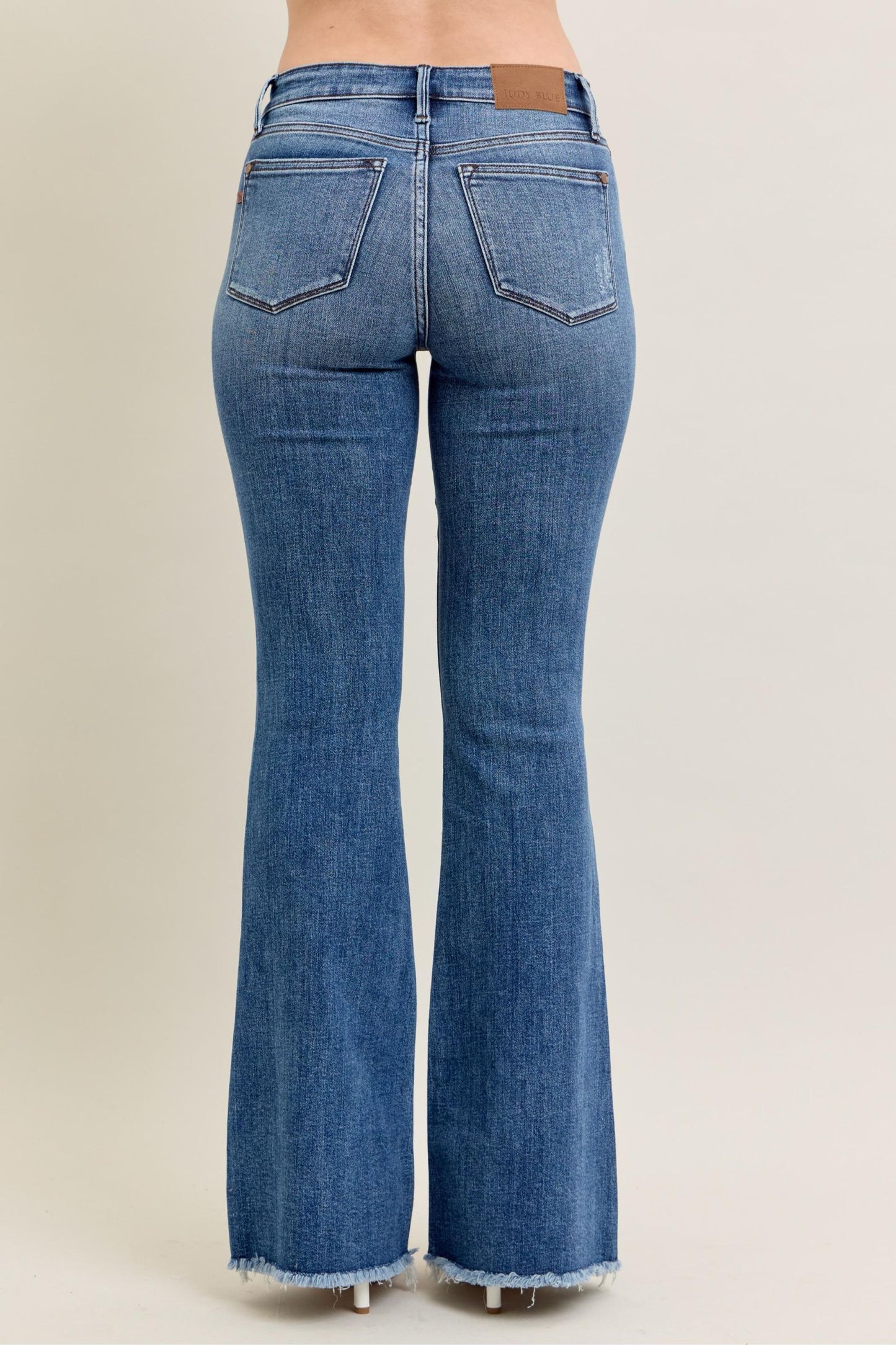 Briar Mid Rise Flare Non Distresseed by Judy Blue
