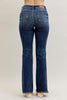 Vesper Mid Rise Distressed Flare by Judy Blue