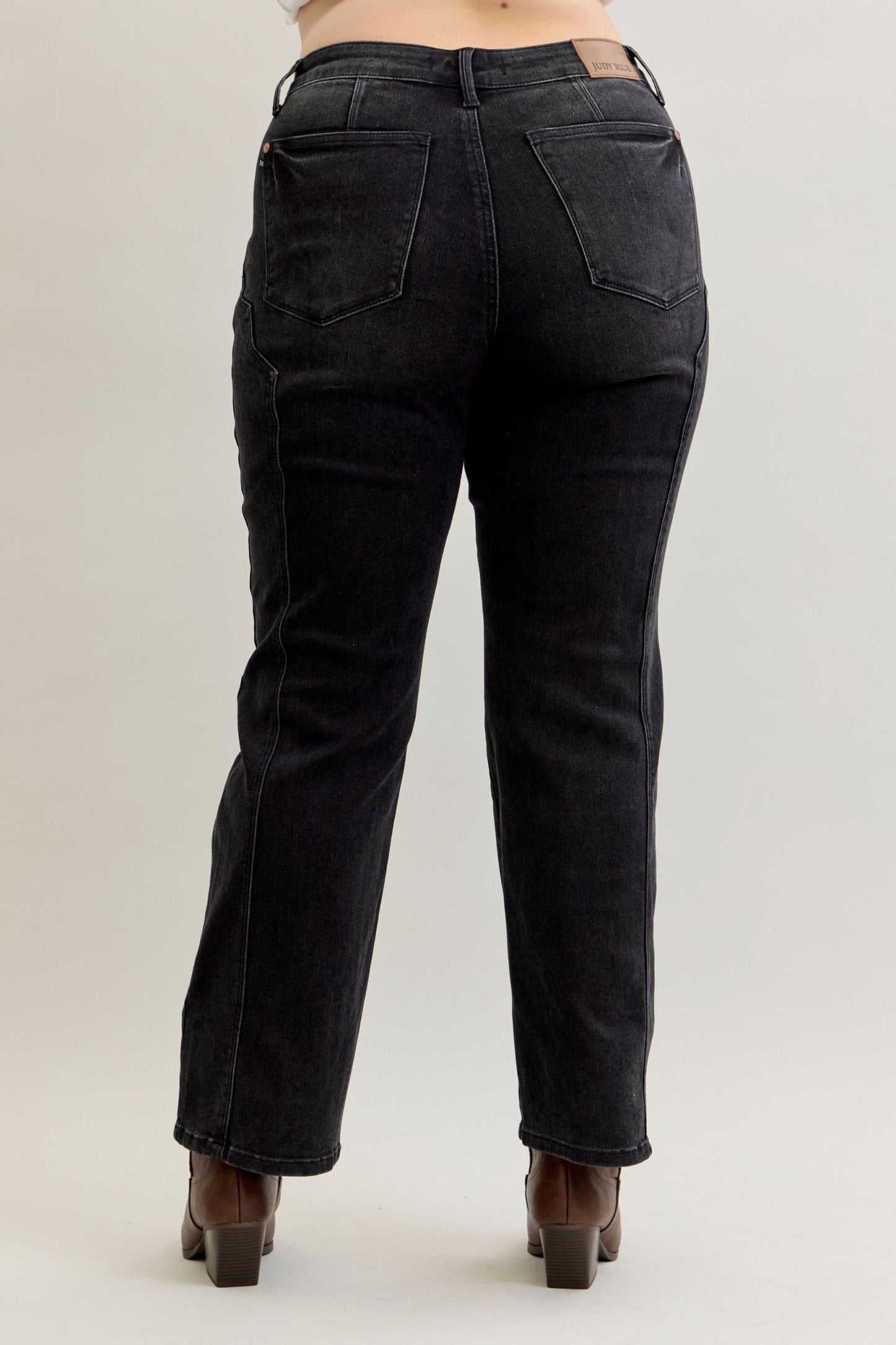 Fable Mid Rise Western Seam Straight by Judy Blue